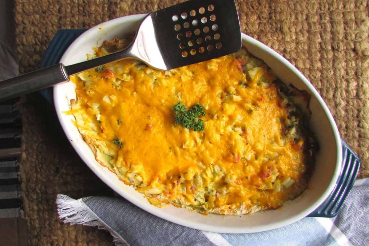 Cabbage Bake with Bacon and Cheese SAFFARAZZI