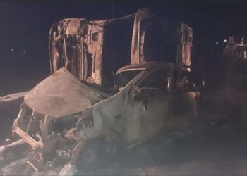 Family of five burns alive after petrol tanker accident - explosion caught on video