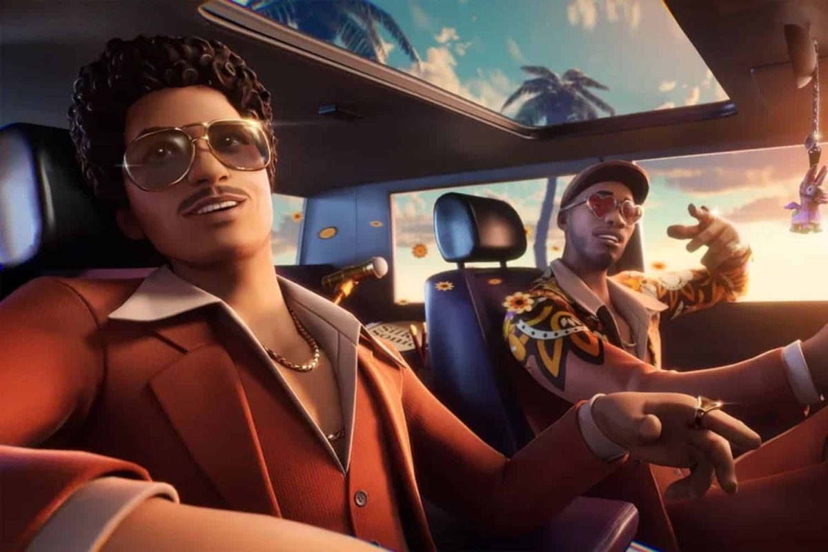 The Silk Sonic duo Bruno Mars and Anderson Paak is coming to Fortnite
