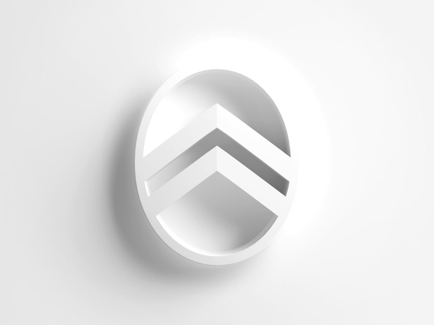 New CITROËN Brand Identity and Logo white