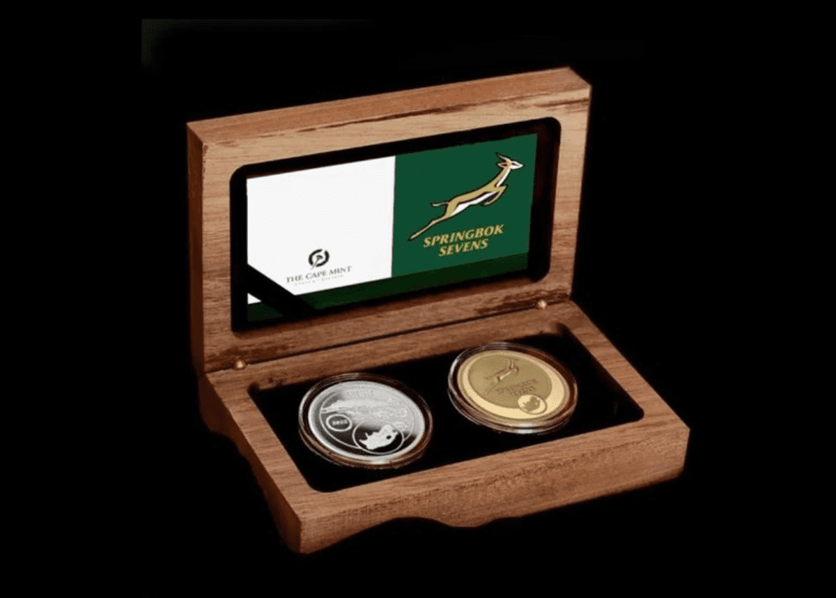 Official Springbok Rugby Sevens medallion