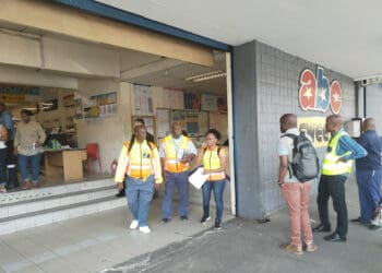 Employment and Labour IES inspectors shut down a Pretoria wholesale and retail facility.
