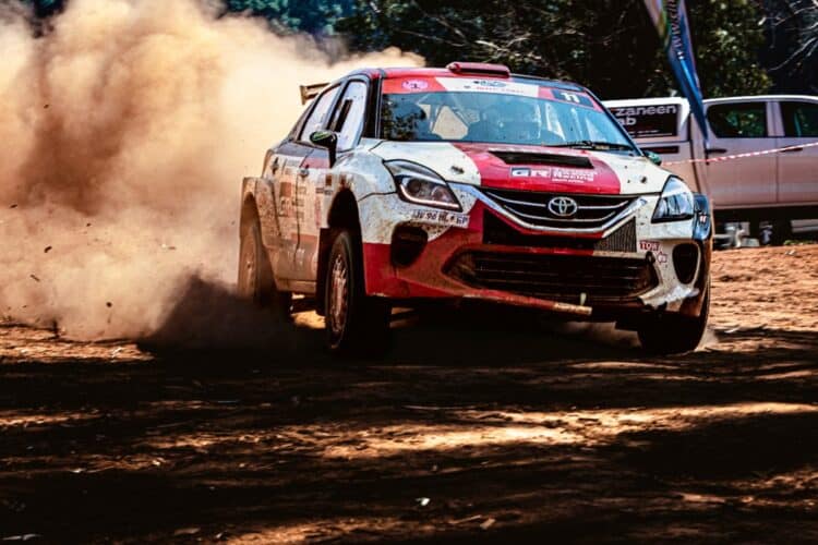 TOYOTO Toyota Auris rally car