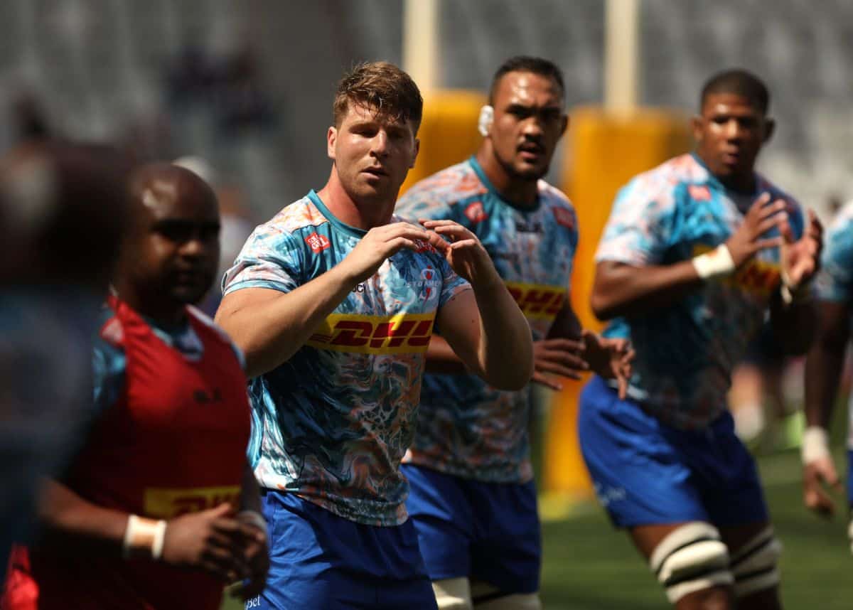 DHL Stormers players in training