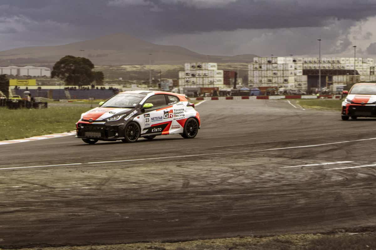 TGRSA’S GR cup cars in action at Killarney 9hour this weekend
