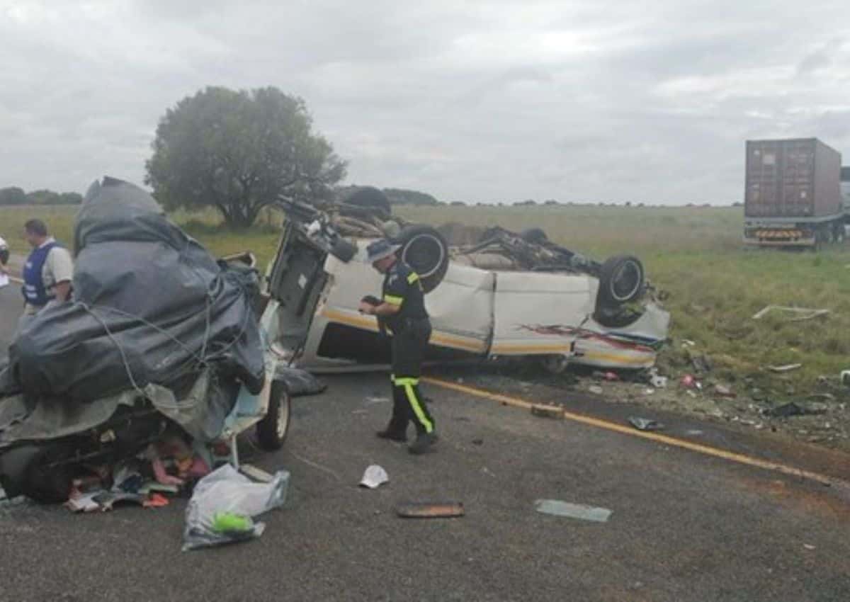 Horrific Collision Involving A Taxi And A Truck Claims 13 Lives