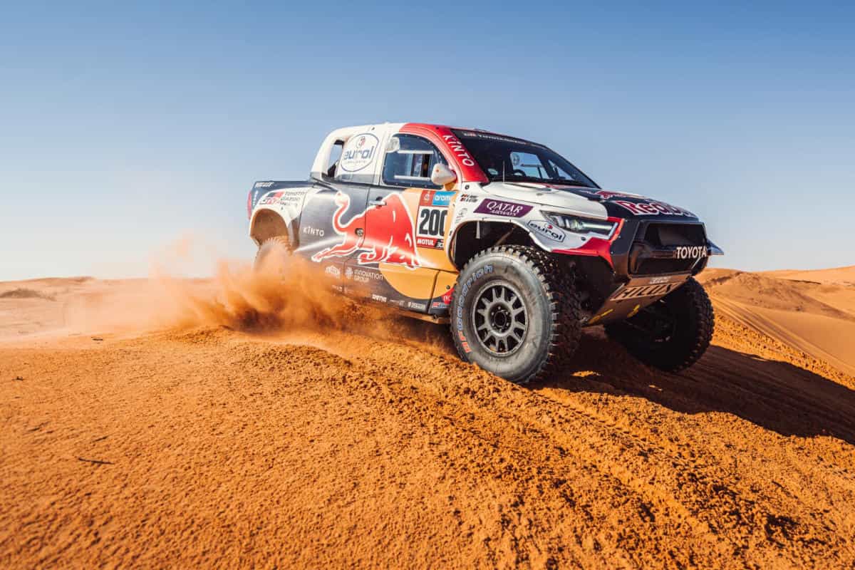 Toyota Gazoo racing at the Dakar 2023 4