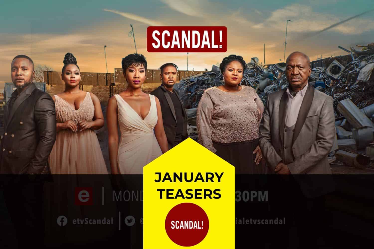 Soapie Teasers for Scandal! this January 2023