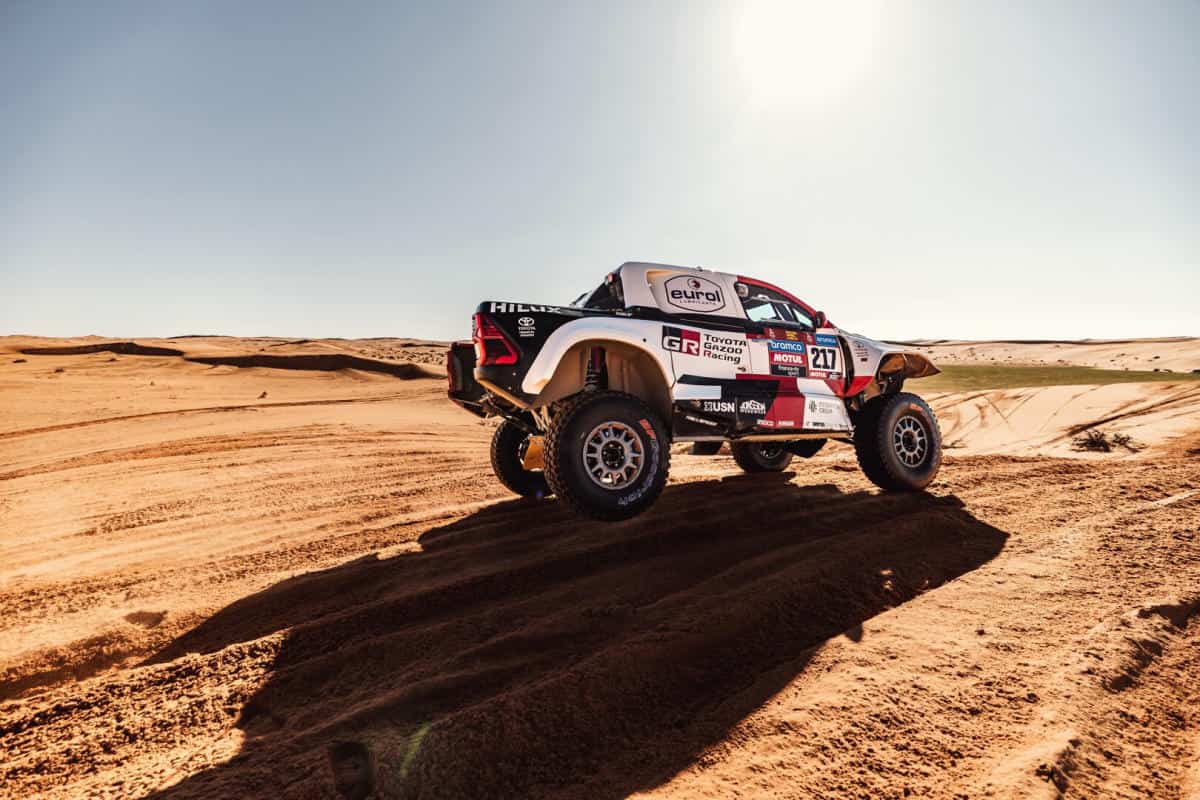 Toyota Gazoo racing at the Dakar 2023 1