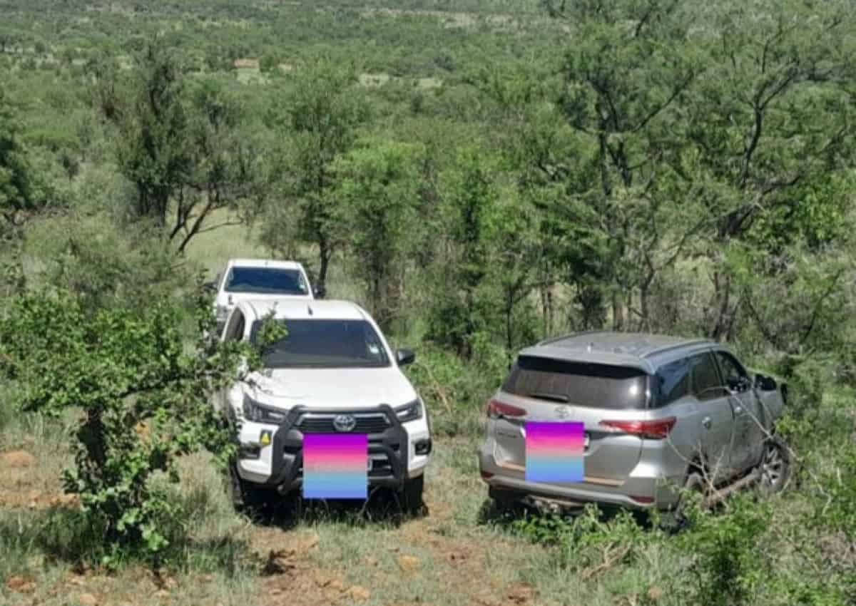 Three stolen cars recovered by SANDF members