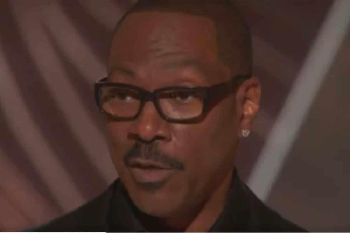 Watch Eddie Murphy references the Oscars slap at Golden Globes