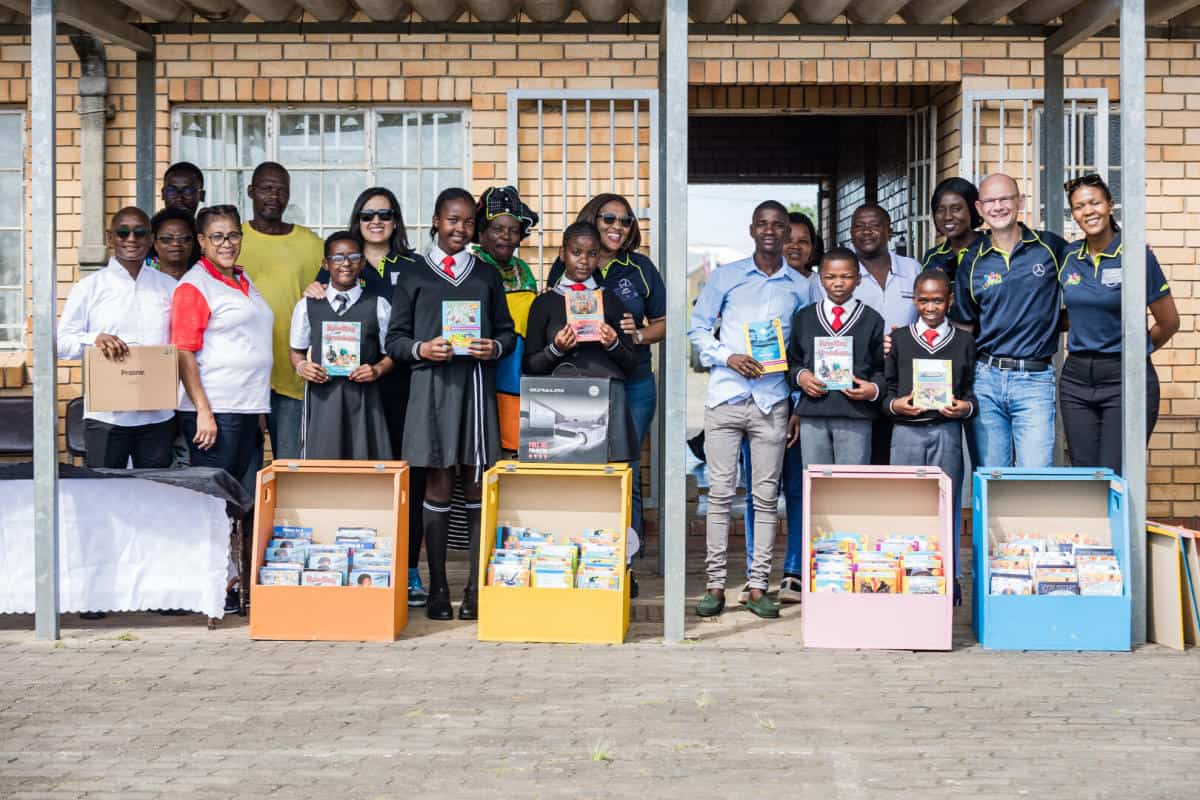 Mercedes-Benz South Africa advances literacy in rural Eastern Cape Schools