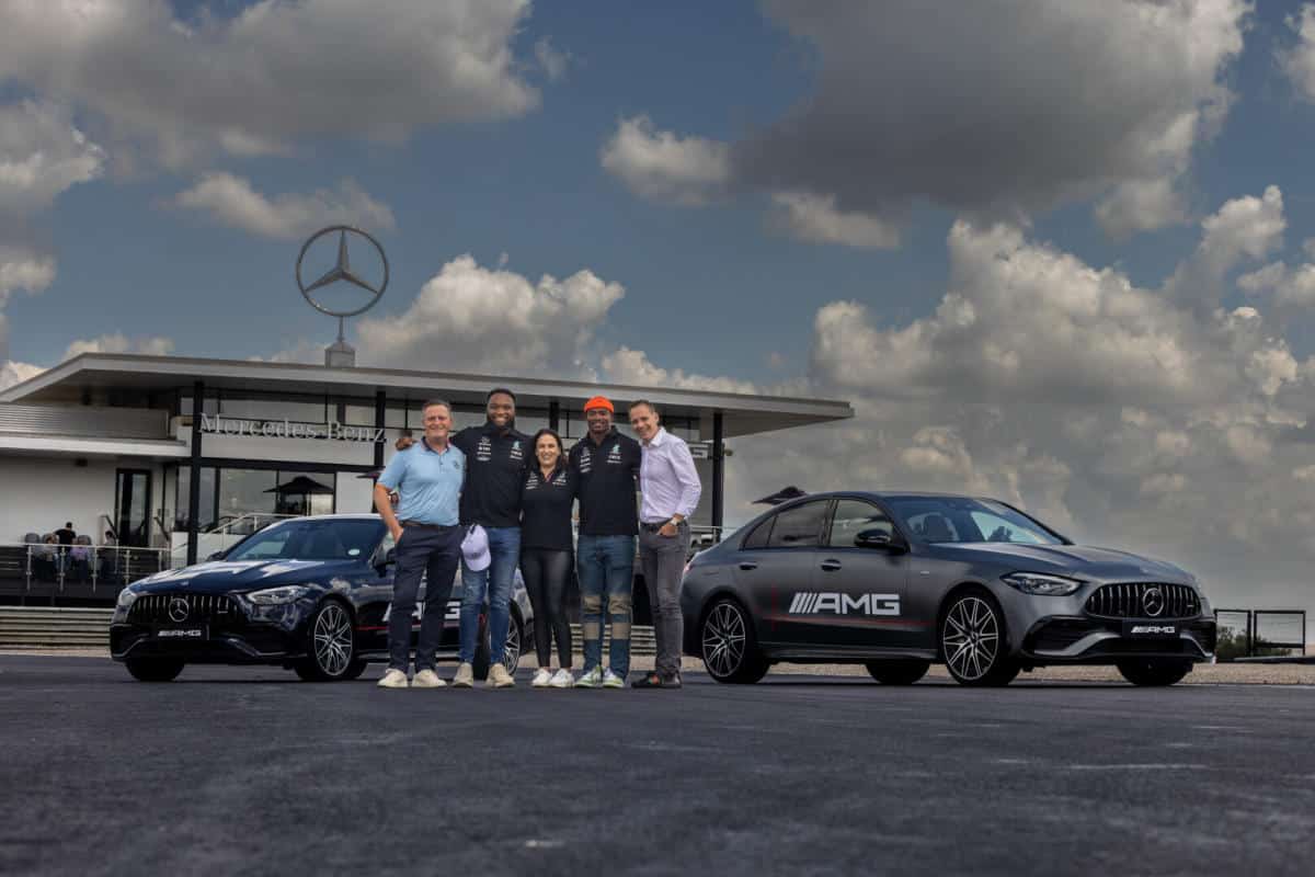 Mercedes-AMG and Springbok rugby stars
